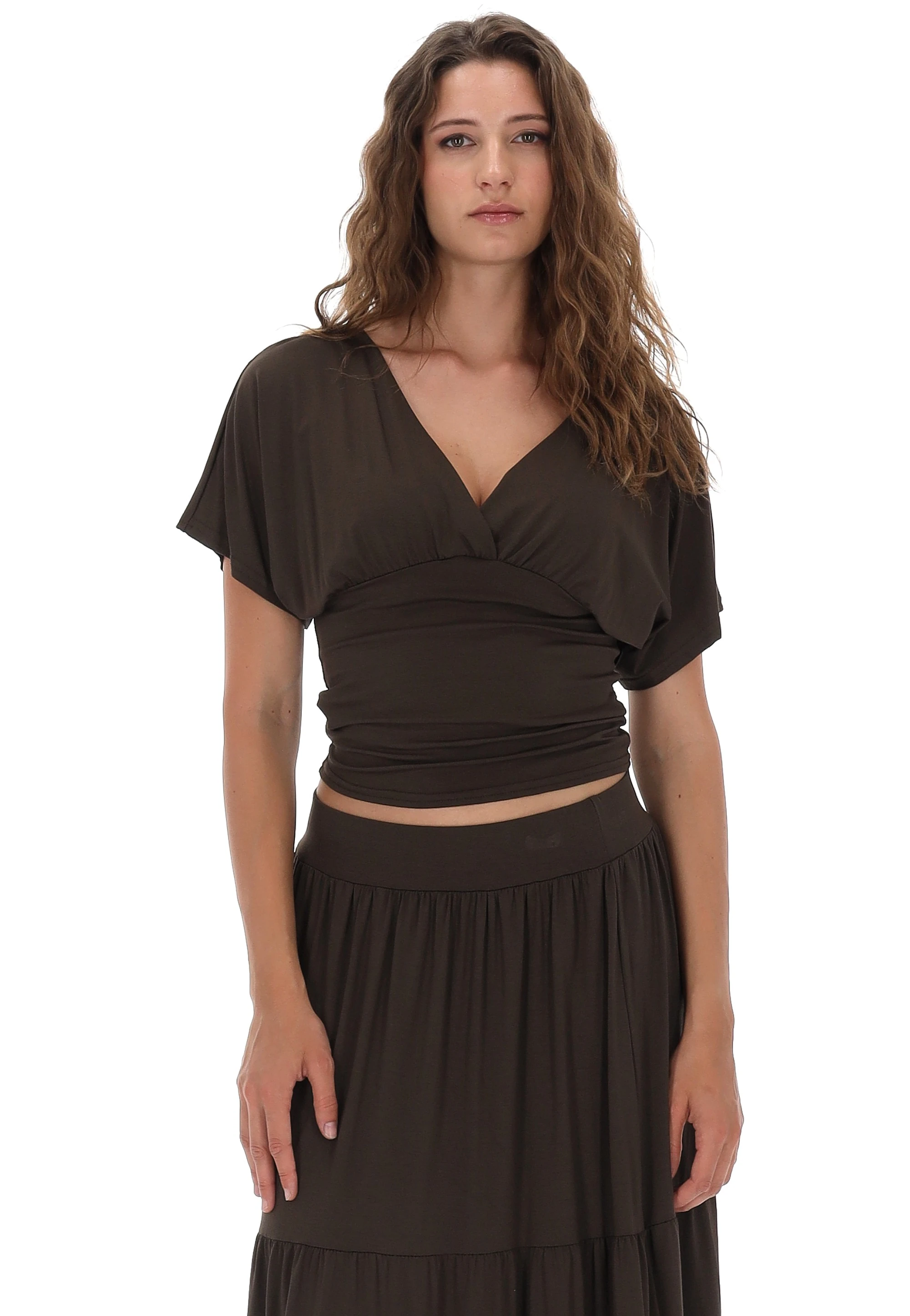 T-shirt in viscosa èks