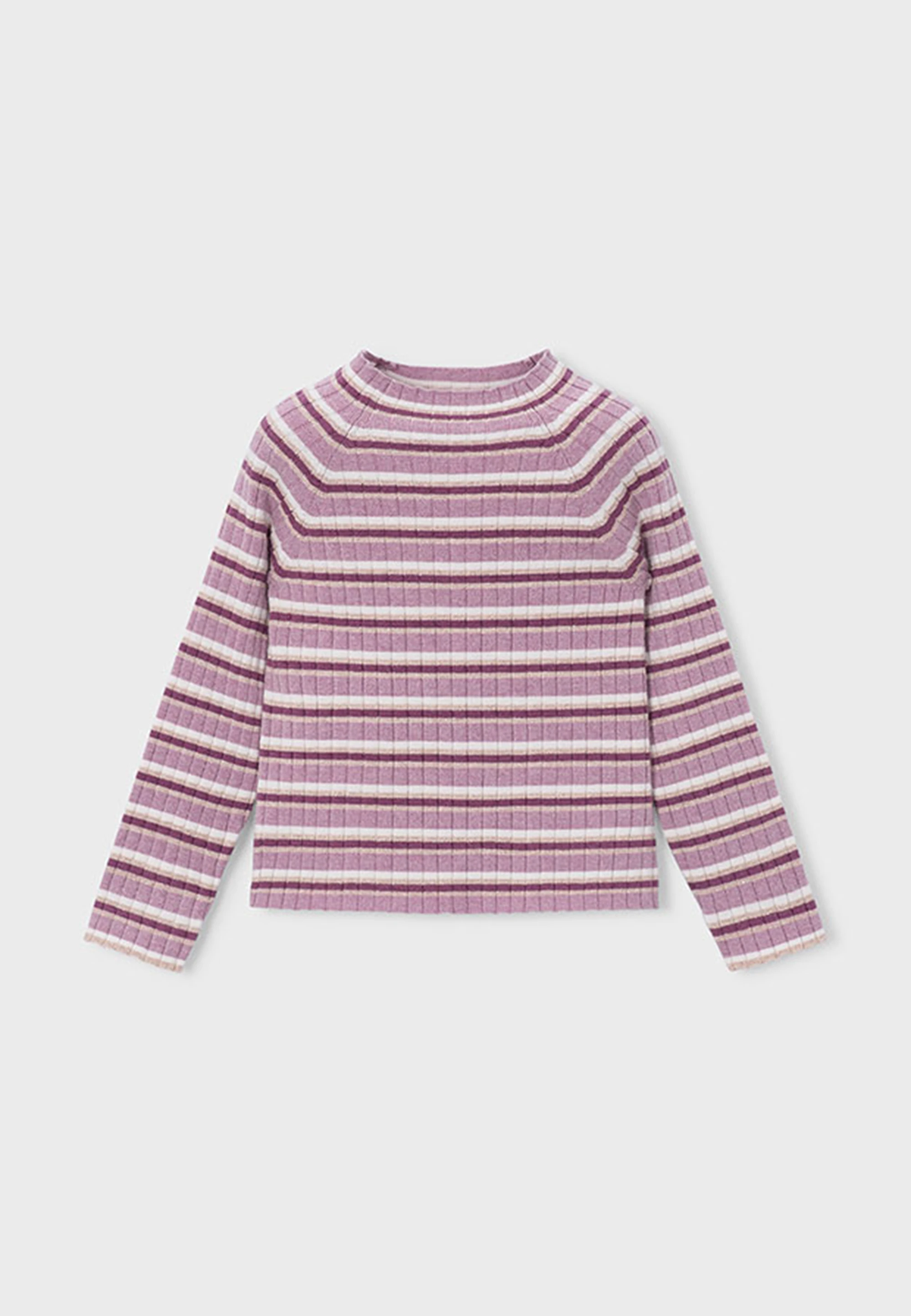 Lupetto a righe con lurex Mayoral bimba art. 4026