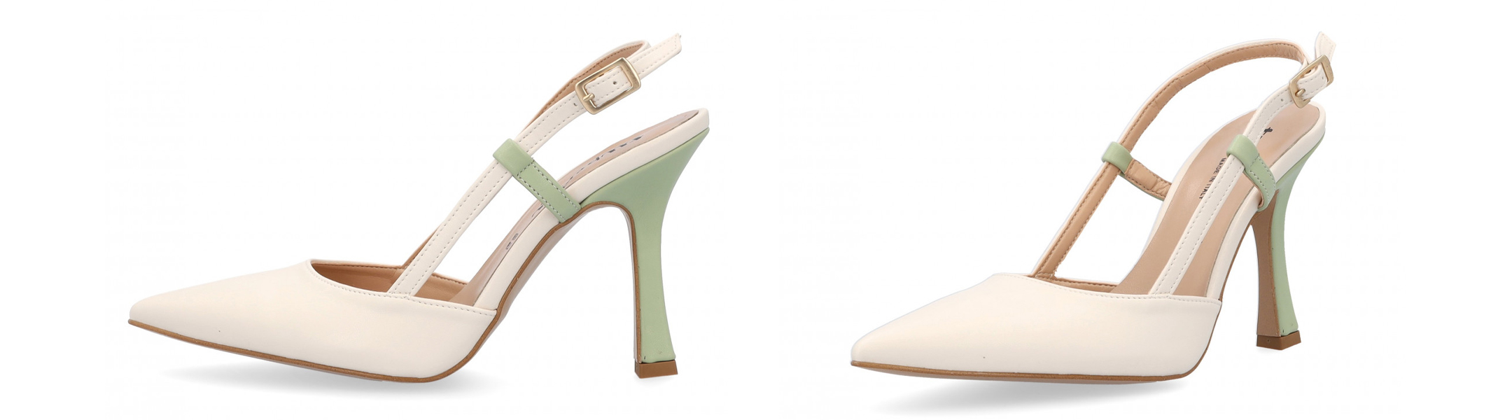 Décolleté aperta dietro TUPERTU made in Italy tacco 9 cm