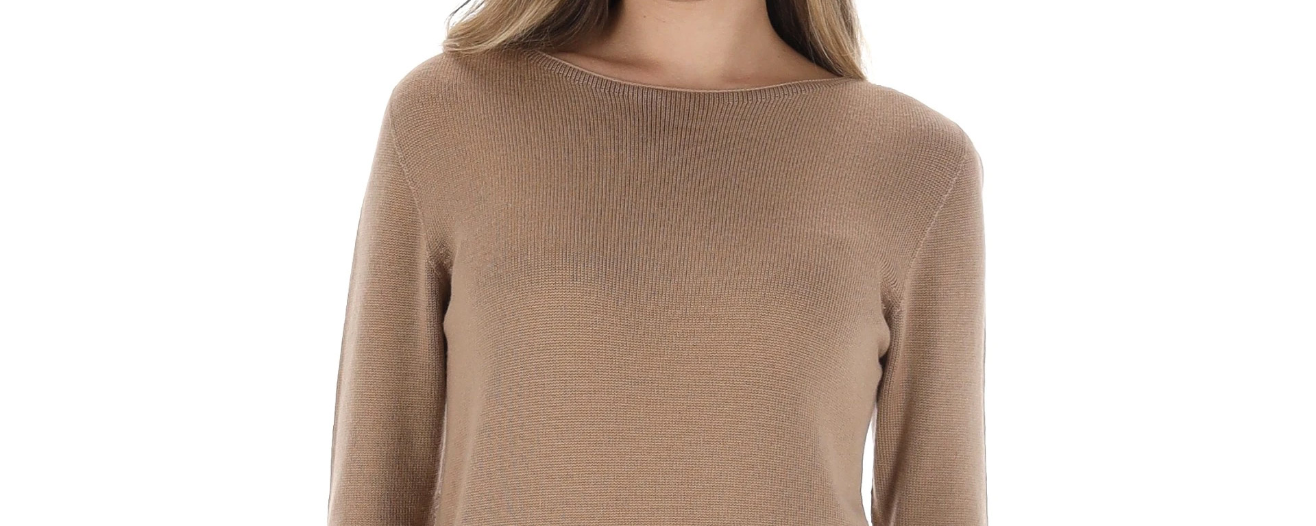 Maglia donna colore neutro