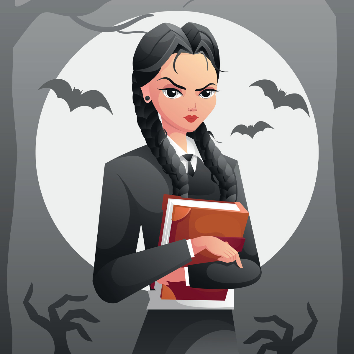 Come ricreare l’outfit di Mercoledì Addams